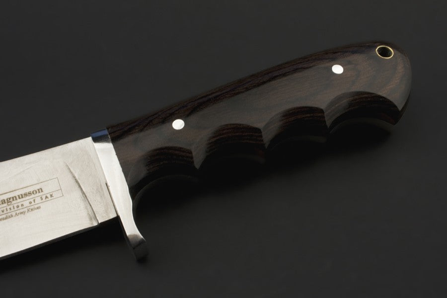 MAGNUSSON Bushcraft Skinner, Jagdmesser, 440A ED MAHONY