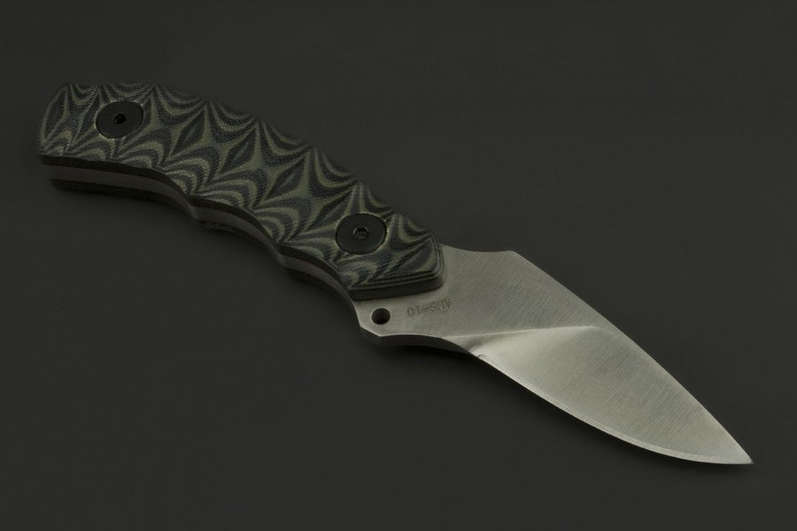 ROBERT FEHRINGER RF Tac I, Outdoormesser, AUS-10 ED MAHONY