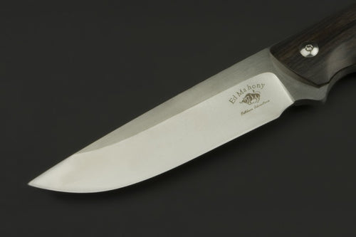 ED MAHONY Ebony Hunter Pro, Jagdmesser, AUS-10 ED MAHONY