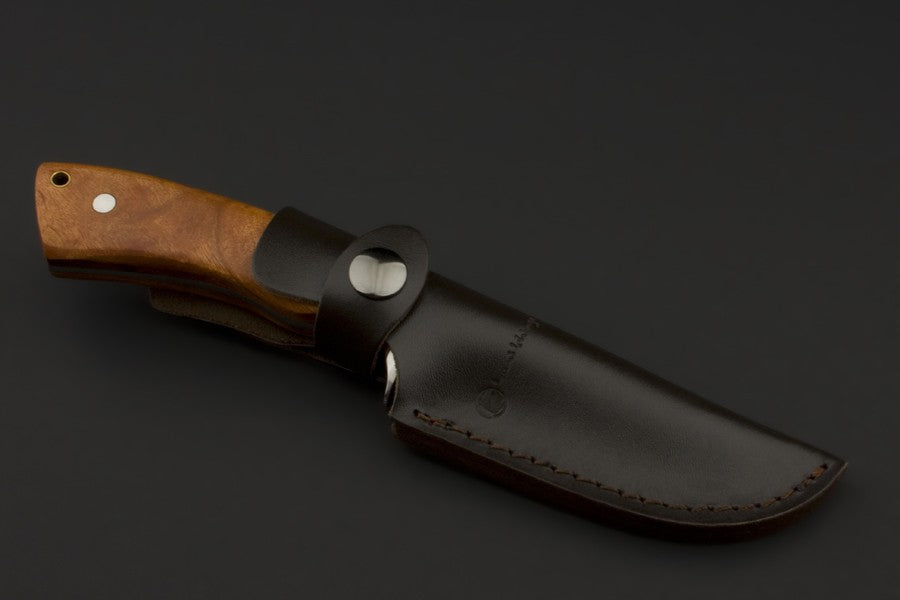 IZUMI ICHIAGO Amboina Red Wood Tree, Jagdmesser aus japanischem VG-10 Damaststahl IZUMI ICHIAGO