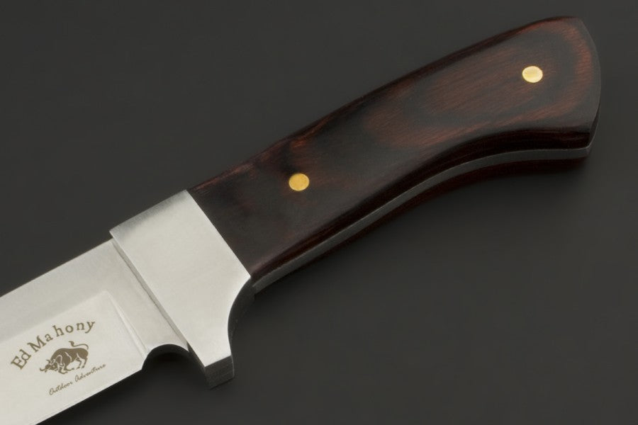 ED MAHONY Red Prairie Hunter, Jagdmesser, 440A ED MAHONY