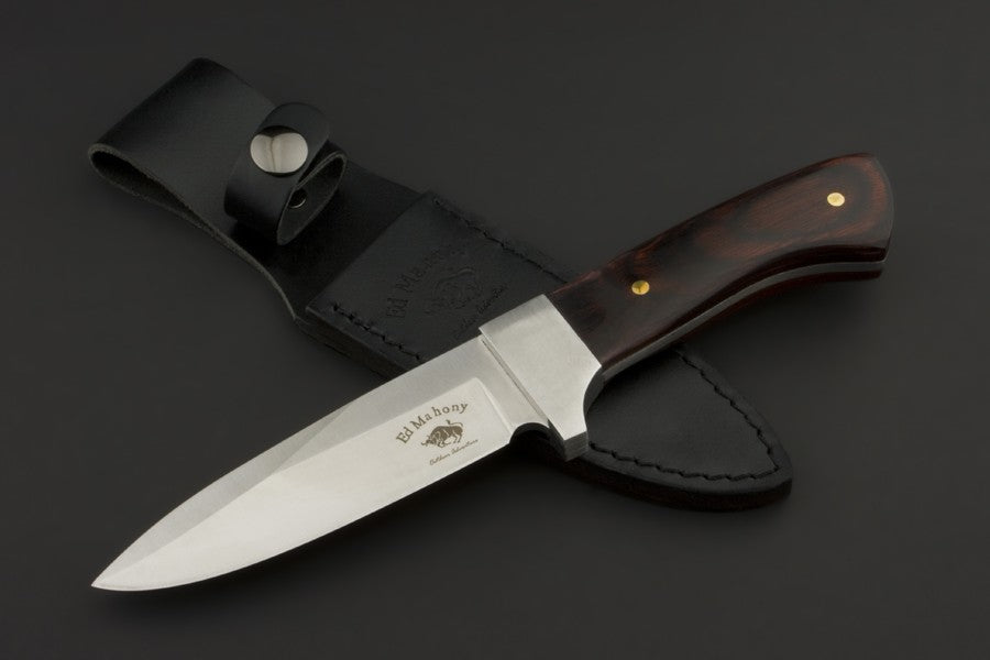 ED MAHONY Red Prairie Hunter, Jagdmesser, 440A ED MAHONY