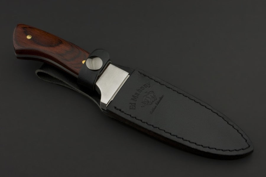 ED MAHONY Red Prairie Hunter, Jagdmesser, 440A ED MAHONY