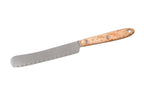 Ernst Siebeneicher-Hellwig Buckelmesser - Buttermesser, Brotzeitmesser und Küchenmesser im modernen Stil aus Maserbirke ERNST SIEBENRICHER-HELLWIG