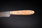 Ernst Siebeneicher-Hellwig Buckelmesser - Buttermesser, Brotzeitmesser und Küchenmesser im modernen Stil aus Maserbirke ERNST SIEBENRICHER-HELLWIG