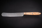 Ernst Siebeneicher-Hellwig Buckelmesser - Buttermesser, Brotzeitmesser und Küchenmesser im modernen Stil aus Maserbirke ERNST SIEBENRICHER-HELLWIG