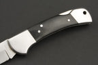ED MAHONY Buffalo Folder I, Taschenmesser, Griff aus Büffelhorn, 440C ED MAHONY