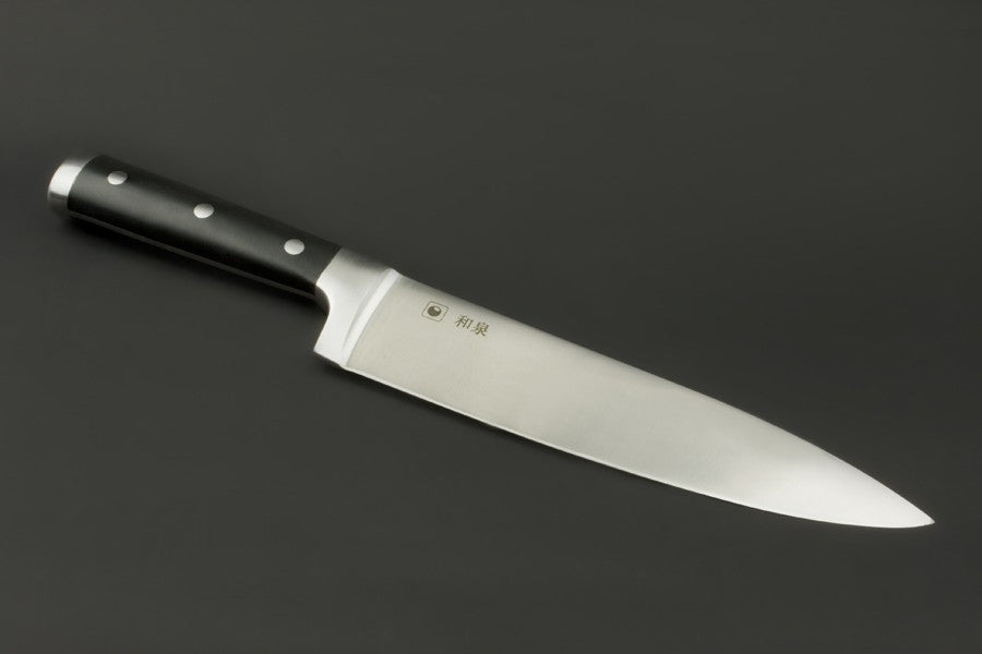 IZUMI ICHIAGO Chefmesser aus Japanese High Carbon Edelstahl, Griff aus Tecaran IZUMI ICHIAGO