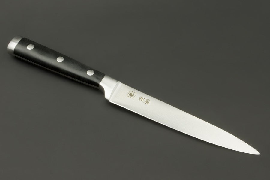 IZUMI ICHIAGO Gemüsemesser aus Japanese High Carbon Edelstahl, Griff aus Tecaran IZUMI ICHIAGO