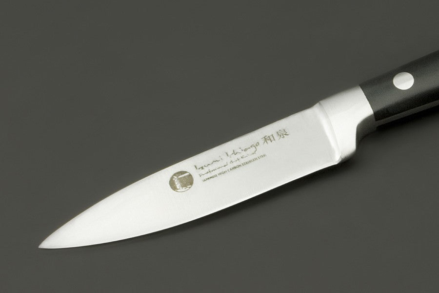 IZUMI ICHIAGO Schälmesser aus Japanese High Carbon Edelstahl, Griff aus Tecaran IZUMI ICHIAGO