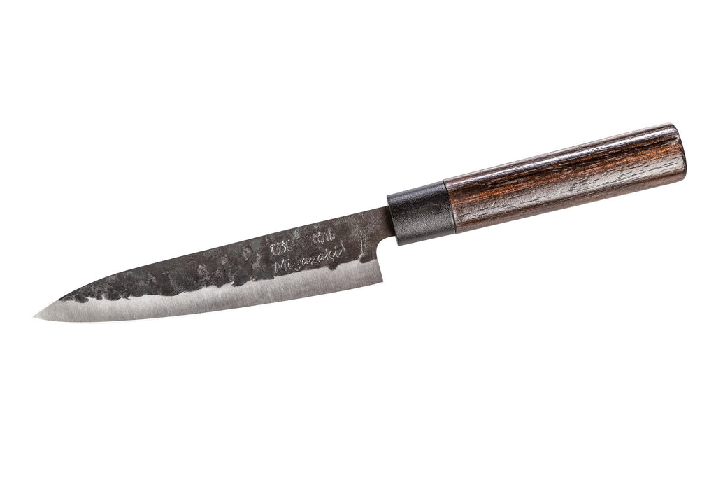TAKAHIRO MIYAZAKI - Gyotu - Fisch- und Fleischmesser Geschmiedeter Werkzeugstahl mit Griff aus Sandelholz 6" TAKAHIRO MIYAZAKI