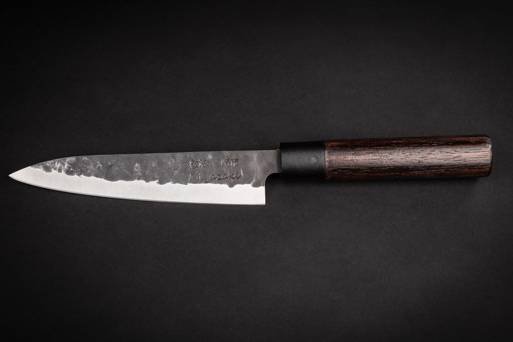 TAKAHIRO MIYAZAKI - Gyotu - Fisch- und Fleischmesser Geschmiedeter Werkzeugstahl mit Griff aus Sandelholz 6" TAKAHIRO MIYAZAKI