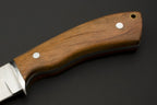 ED MAHONY Beaver Hunter - Burmesisches Eisenholz, Jagdmesser, 440C ED MAHONY