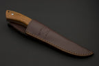 ED MAHONY Beaver Hunter - Burmesisches Eisenholz, Jagdmesser, 440C ED MAHONY