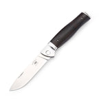 Ebony Folder 3rd Generation aus der Ground Zero Serie Liner Lock Ebenholz Griffschalen ED MAHONY