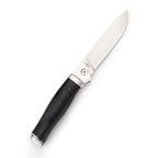 Ebony Folder 3rd Generation aus der Ground Zero Serie Liner Lock Ebenholz Griffschalen ED MAHONY