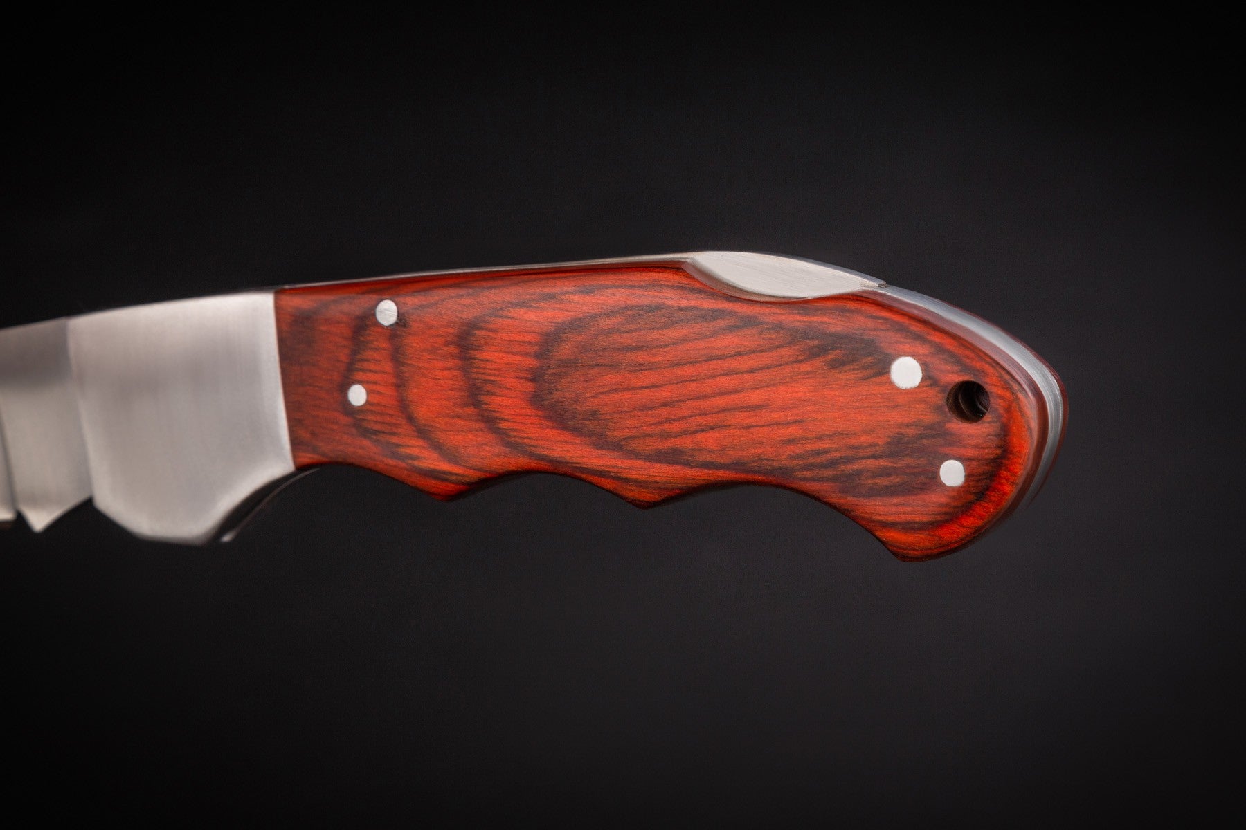 ED MAHONY Red Prairie Folder, Taschenmesser, 440C ED MAHONY