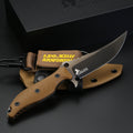 OMNIVORE Lightweight EDC, Outdoor und Self-Defence Messer mit Kydexscheide ED MAHONY