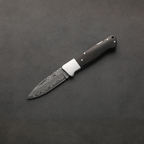 ED MAHONY Buffalo Folder III, Taschenmesser, VG-10 Damaststahl, Ebenholz Griffschalen ED MAHONY
