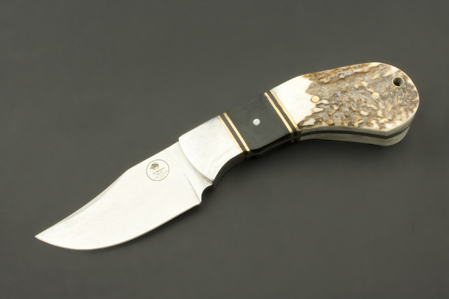 ED MAHONY Buffalo Skinner, Jagdmesser, 440C ED MAHONY