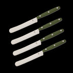 4-er Set PUMA Buckelmesser mit Wellenschliff, ABS Griff mit fünf verschiedene attraktive Farben. NEW EDMAHONY