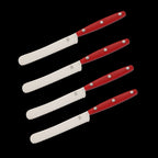 4-er Set PUMA Buckelmesser mit Wellenschliff, ABS Griff mit fünf verschiedene attraktive Farben. NEW EDMAHONY