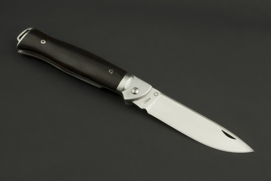 ED MAHONY Little Ebony Folder, Taschenmesser, 440C ED MAHONY