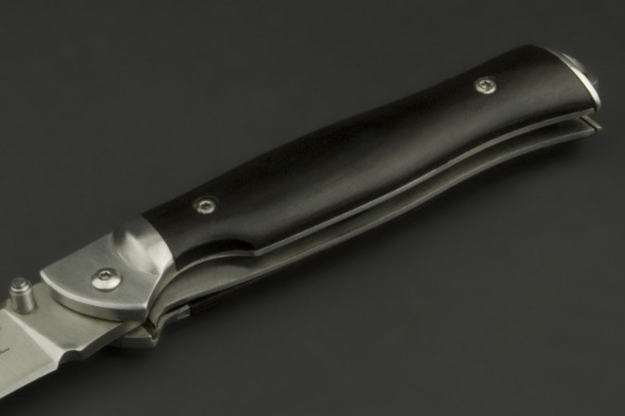 ED MAHONY Little Ebony Folder, Taschenmesser, 440C ED MAHONY