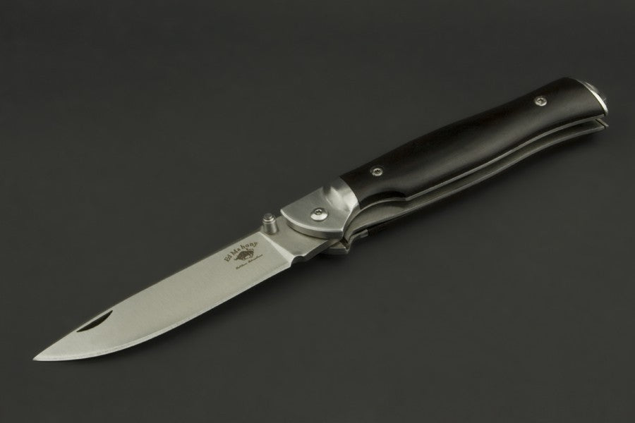 ED MAHONY Little Ebony Folder, Taschenmesser, 440C ED MAHONY