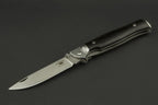 ED MAHONY Little Ebony Folder, Taschenmesser, 440C ED MAHONY