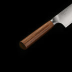 PUMA IP 7” Santokumesser, aus Japanischem VG-10 Damaststahl mit Griff ausNussbaum-Pakkaholz PUMA