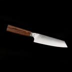 Puma IP 3-tlg., 6” Kochmesser + 5.5”Santokumesser + 2.75” Tourniermesser aus Japanischem VG-10 Damaststahl mit Griff aus Nussbaum-Pakkaholz PUMA