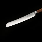 PUMA IP 10" Brotsäge aus Japanischem VG-10 Damaststahl mit Griff aus Nussbaum-Pakkaholz PUMA