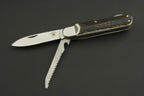 ED MAHONY Wildlife Duo Taschenmesser, Griff aus Hirschhorn, 440C ED MAHONY
