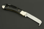 ED MAHONY Hufmesser, Taschenmesser, hoof knife, right gutter knife with secure back-lock, sharp scalpel sharpening ED MAHONY