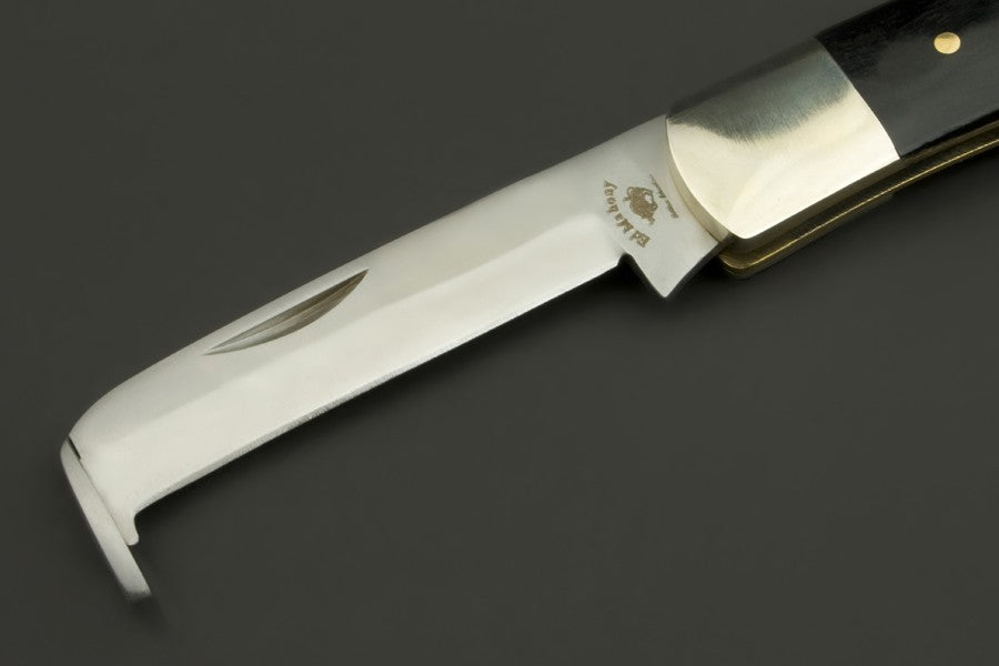 ED MAHONY Hufmesser, Taschenmesser, hoof knife, right gutter knife with secure back-lock, sharp scalpel sharpening ED MAHONY