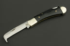 ED MAHONY Hufmesser, Taschenmesser, hoof knife, right gutter knife with secure back-lock, sharp scalpel sharpening ED MAHONY