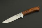ED MAHONY Elch Master V, Jagdmesser, (red pakka wood handle）, 440C ED MAHONY