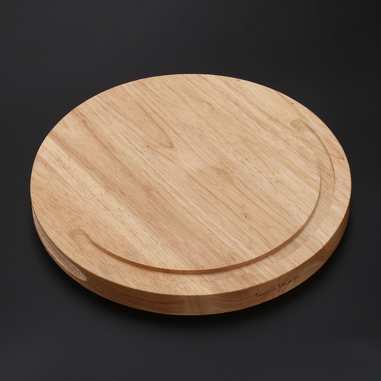 IZUMI ICHIAGO Rundes Schneidebrett - Para-Holz Thailand mit linen oil IZUMI ICHIAGO
