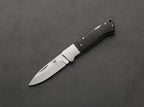 ED MAHONY Buffalo Folder III, Taschenmesser, D2 Stahl, Ebenholz Griffschalen ED MAHONY