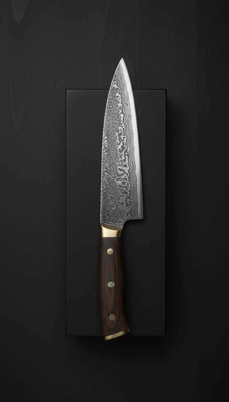 Kochmesser aus Kohlenstoffstahl Ed Mahony Blades