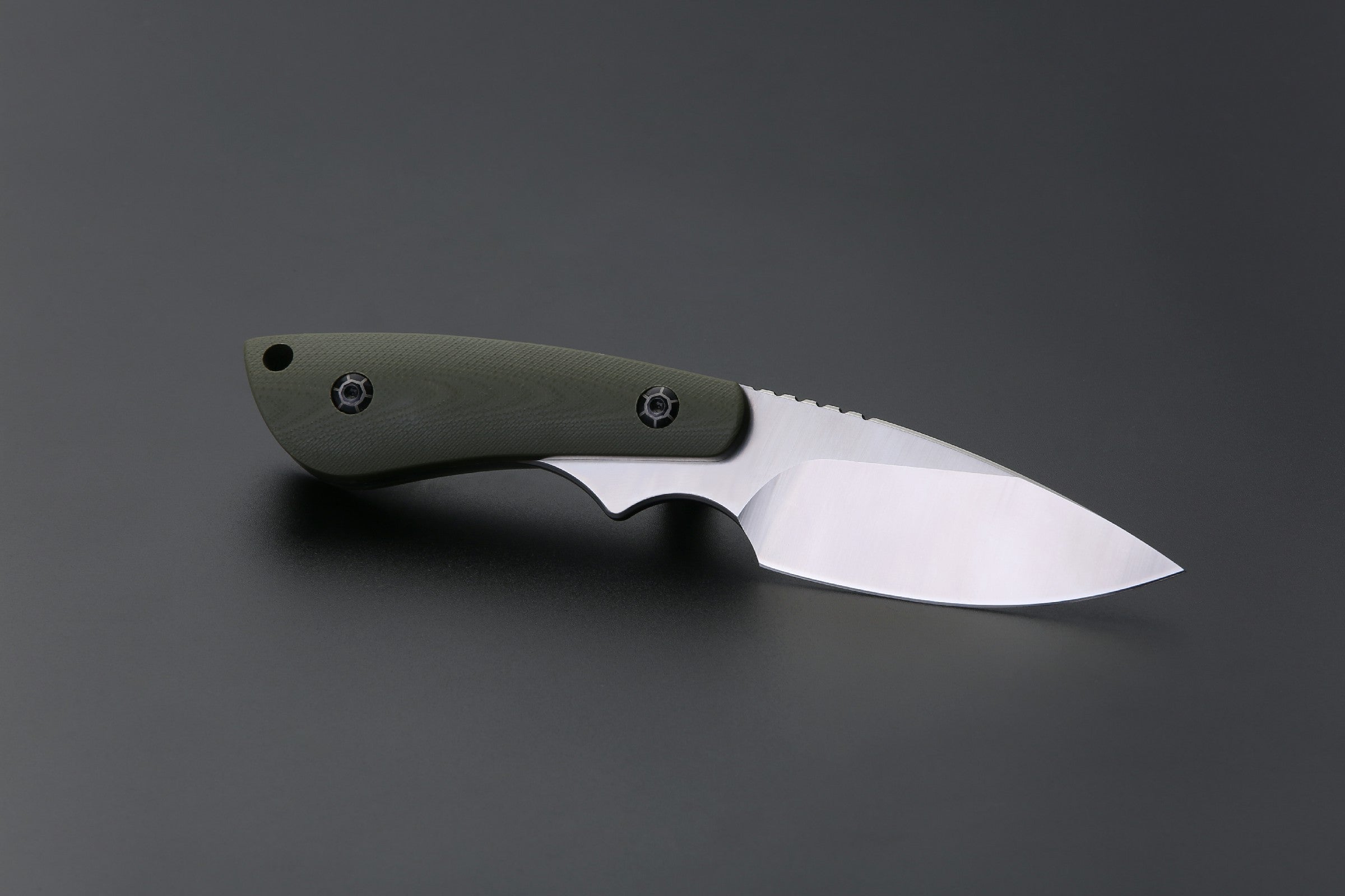 PUMA IP / Ed Mahony knight hunter, G10 grün, D2 Stahl, outdoor version ohne Zeichnung ED MAHONY