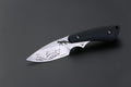 PUMA IP/ Ed Mahony fox I (Fuchs + Hasen), G10 SCHWARZ , D2 Stahl, Fuchs jagd Hasen ED MAHONY