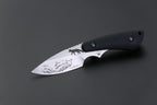 PUMA IP/ Ed Mahony fox I (Fuchs + Hasen), G10 SCHWARZ , D2 Stahl, Fuchs jagd Hasen ED MAHONY