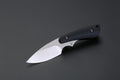 PUMA IP / Ed Mahony knight hunter,  G10 SCHWARZ, D2 Stahl, outdoor version ohne Zeichnung ED MAHONY