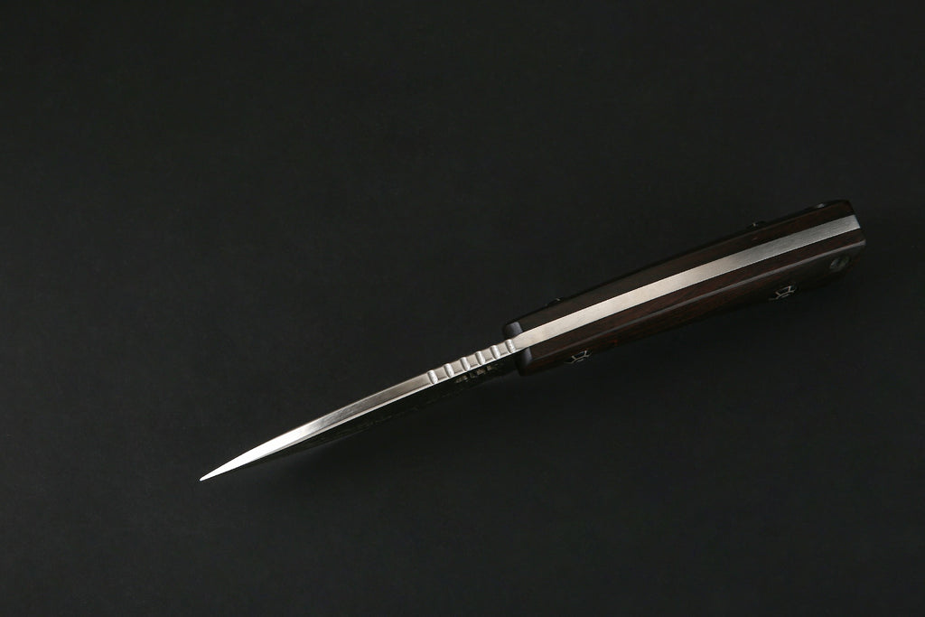 PUMA IP / Ed Mahony knight hunter, Ebenholz, D2 Stahl, outdoor version ohne Zeichnung ED MAHONY