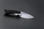 PUMA IP / Ed Mahony knight hunter, Ebenholz, D2 Stahl, outdoor version ohne Zeichnung, ohne Daumenriffelung ED MAHONY