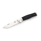 Ebony Folder 3rd Generation aus der Ground Zero Serie Liner Lock, mit Fibercarbon Griffschalen ED MAHONY