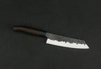 TAKAHIRO MIYAZAKI - 2-er Set Santoku Bocho Okii 7 inch und Chiisai 5.5 inch, Klinge aus japanischem blauem Papierstahl mit Griff aus Wenge TAKAHIRO MIYAZAKI