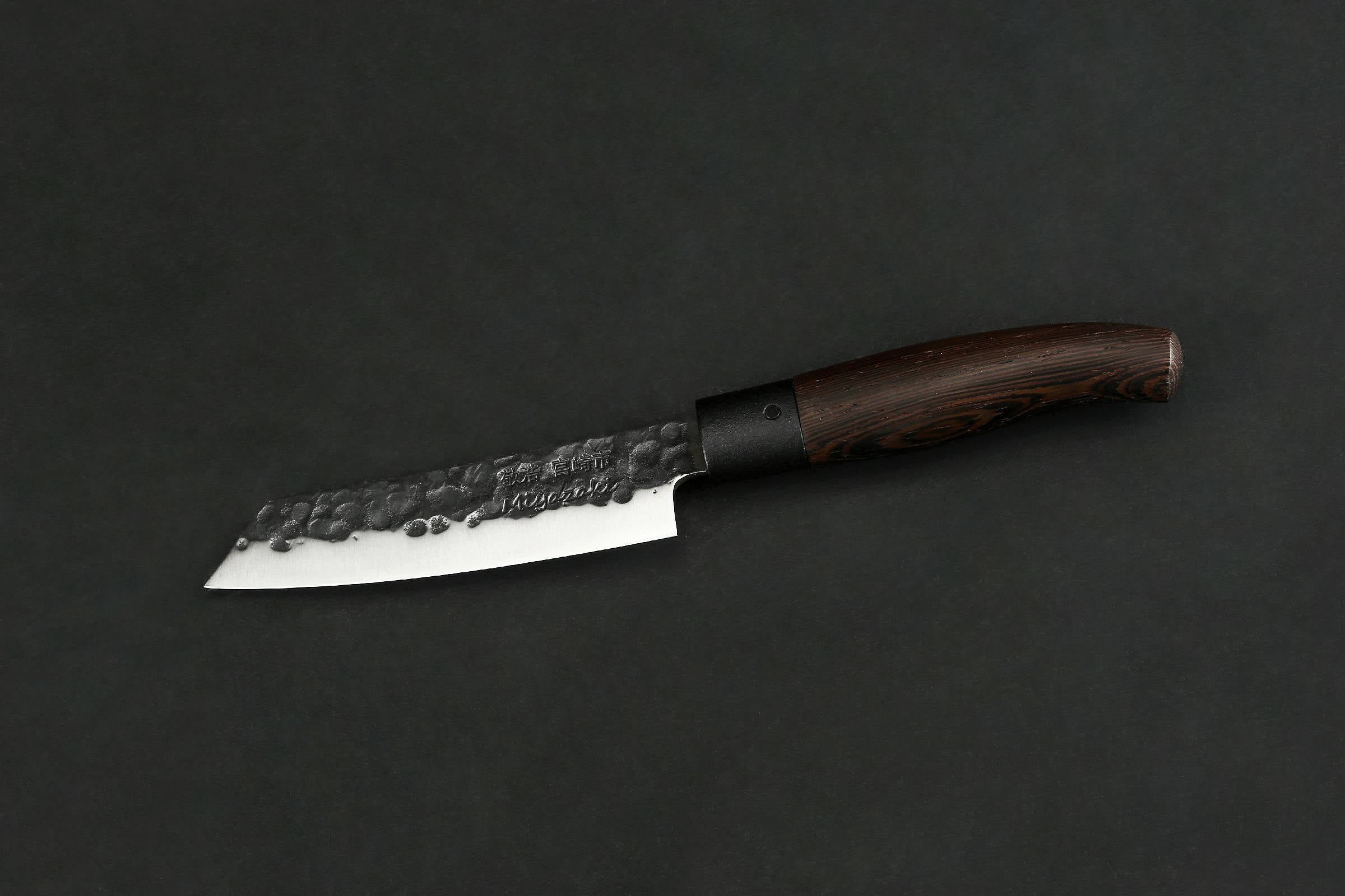 TAKAHIRO MIYAZAKI - Santoku bocho Chisaii- Santoku Messer 5.5 inch, Klinge aus japanischem blauem Papierstahl TAKAHIRO MIYAZAKI